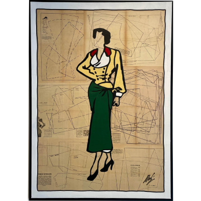 Modas & Bordados I - 140x100cm