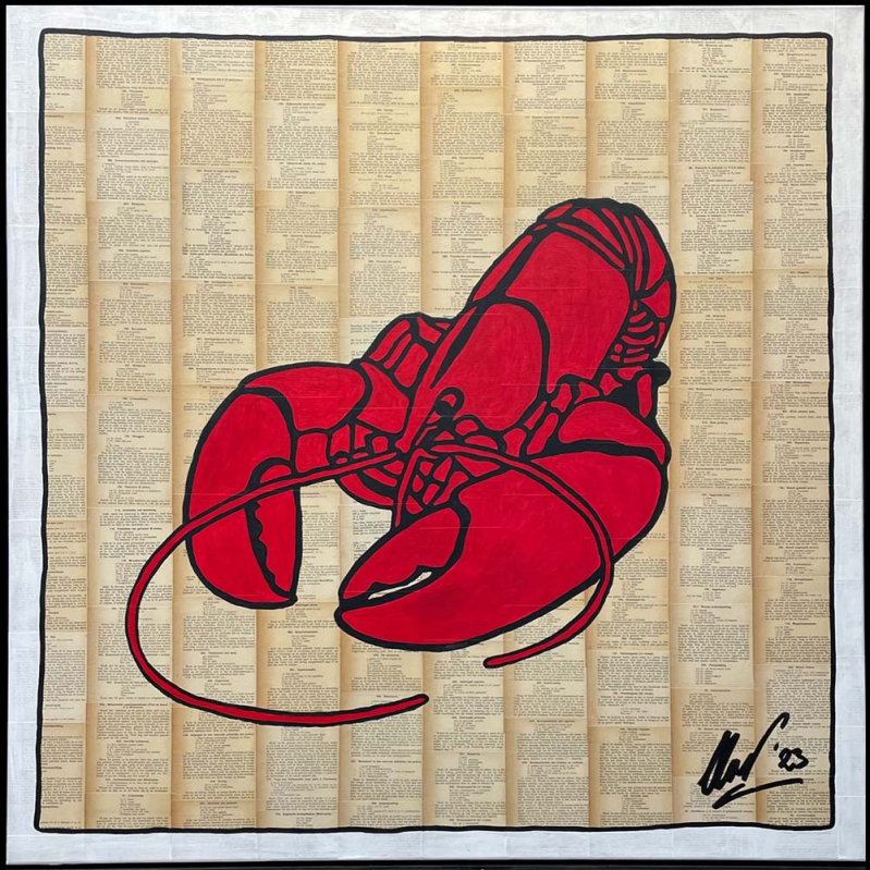 Lobster 1938 - 120x120cm